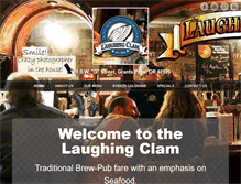 Tablet Screenshot of laughingclam.com